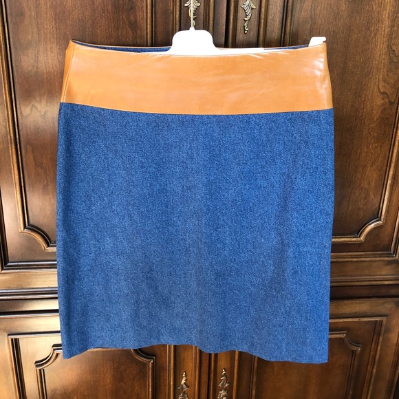 Jean-Louis Scherrer  Denim and Leather Suit - Picture 7 of 8